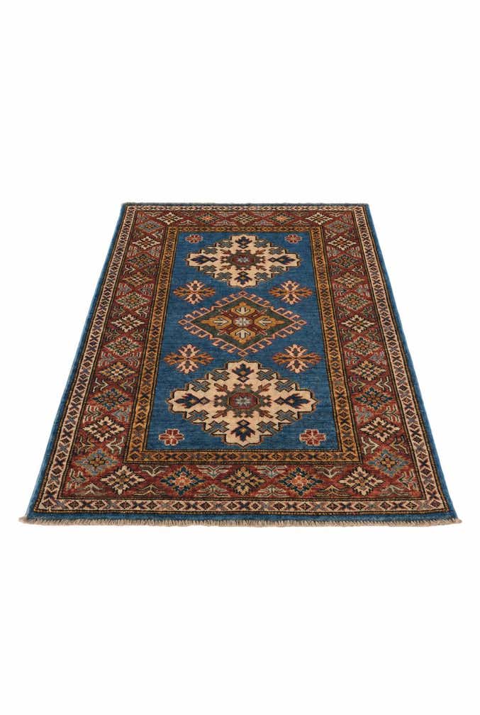 2' 8 x 4' Hand Knotted Kazak Rug