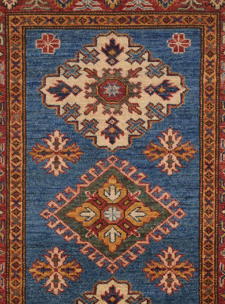 2' 8 x 4' Hand Knotted Kazak Rug