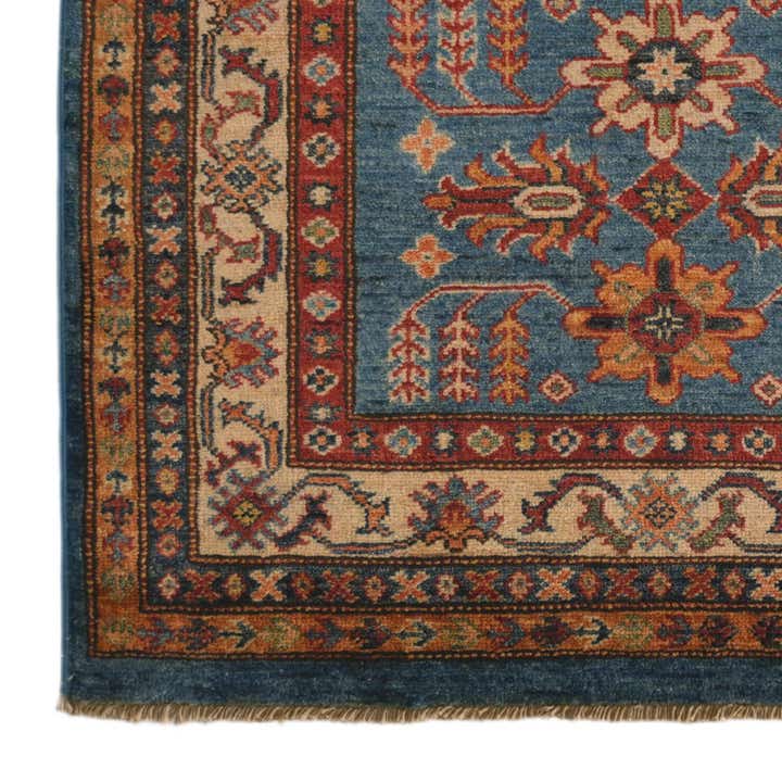 3' x 4' 4 Hand Knotted Kazak Rug