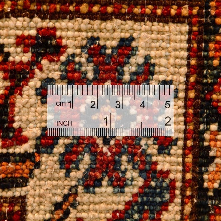 Detail image of 3' x 4' 4 Hand Knotted Kazak Rug