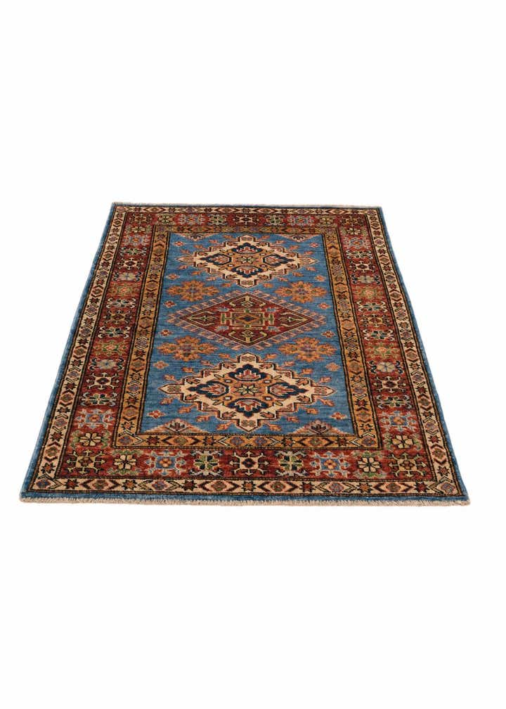 2' 10 x 4' Hand Knotted Kazak Rug