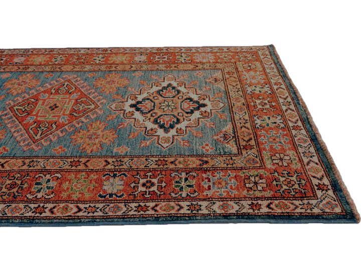 2' 10 x 4' Hand Knotted Kazak Rug