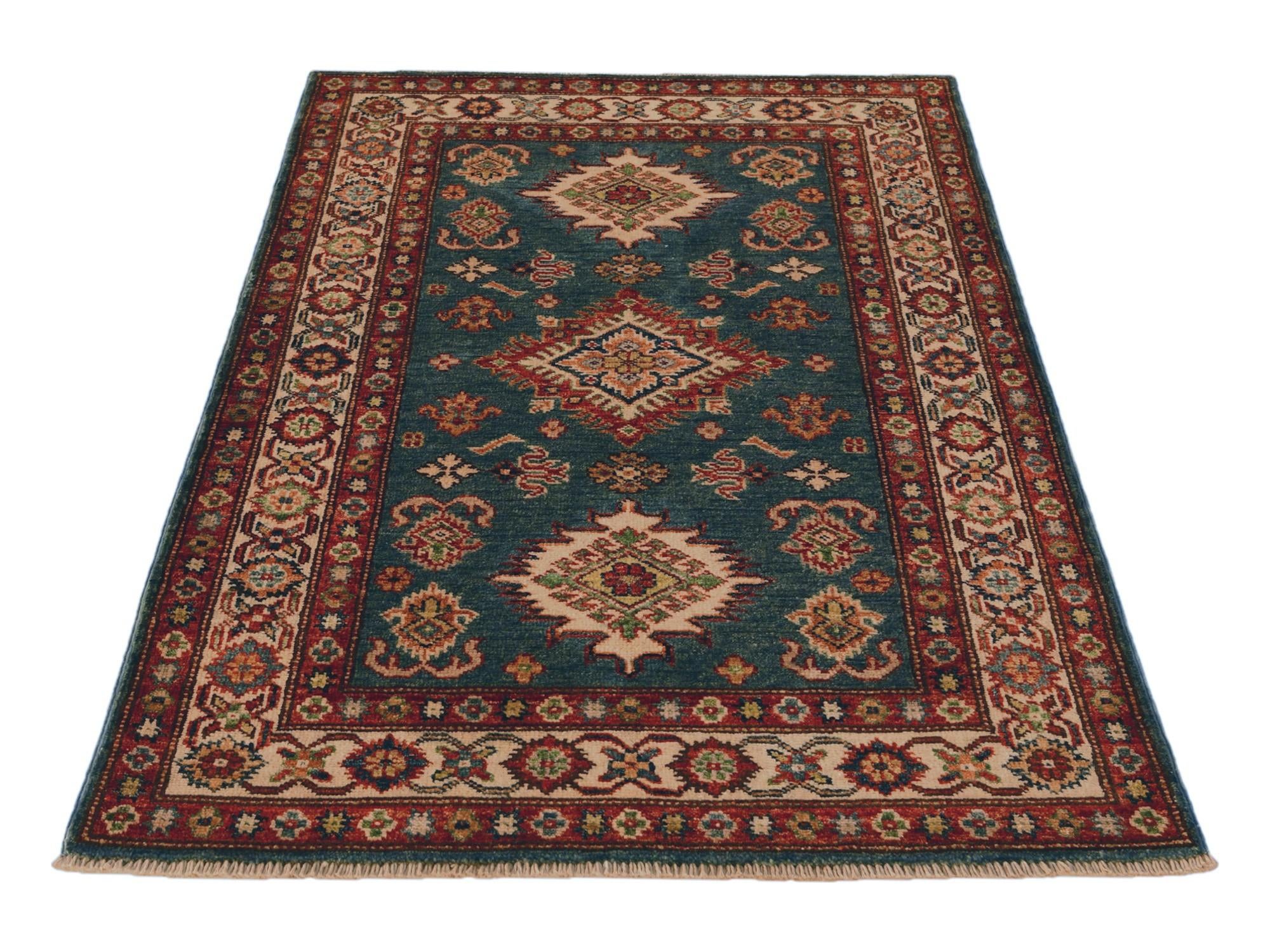 2' 9 x 4' 2 Hand Knotted Kazak Rug