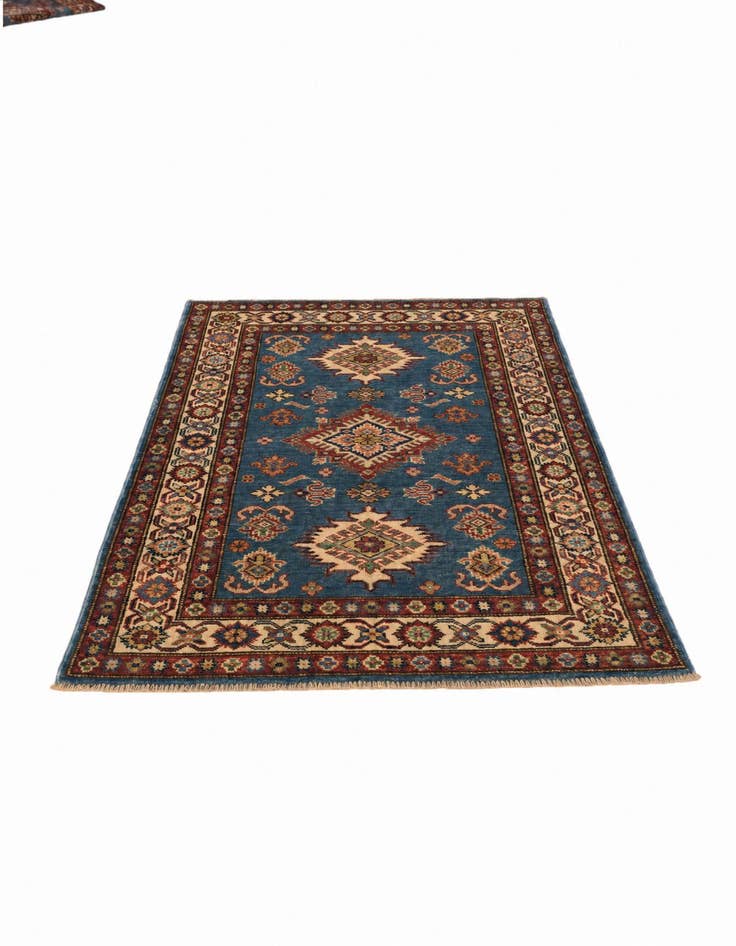 Detail image of 2' 9 x 4' 2 Hand Knotted Kazak Rug