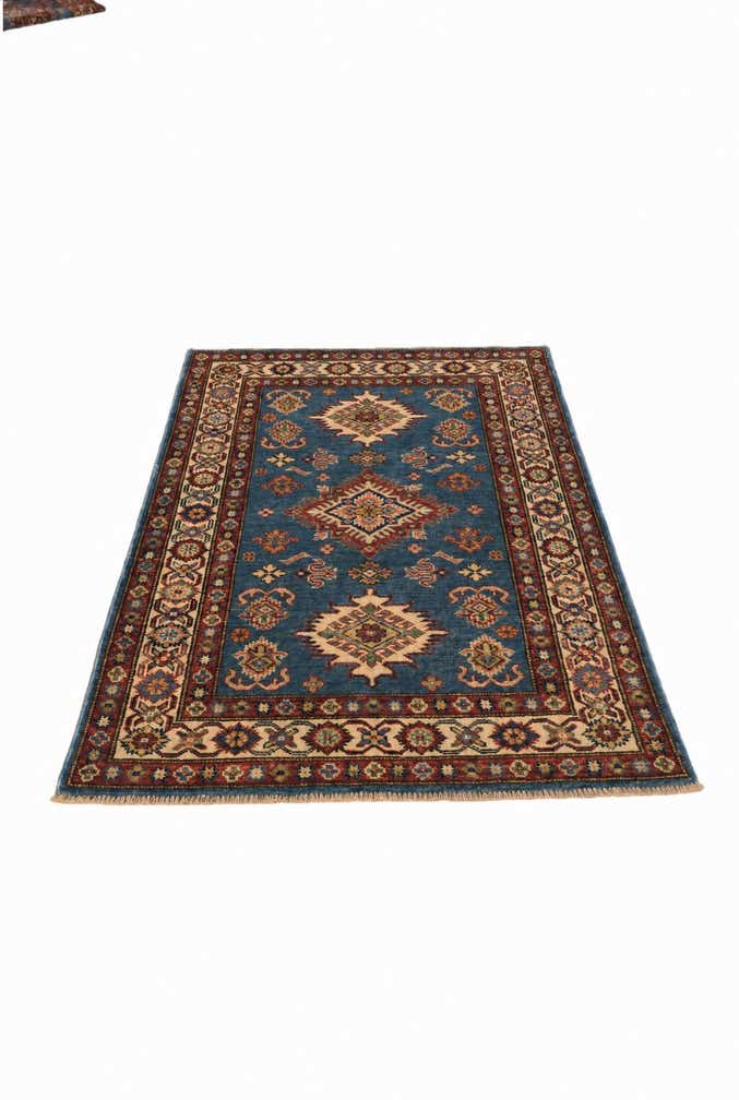 2' 9 x 4' 2 Hand Knotted Kazak Rug