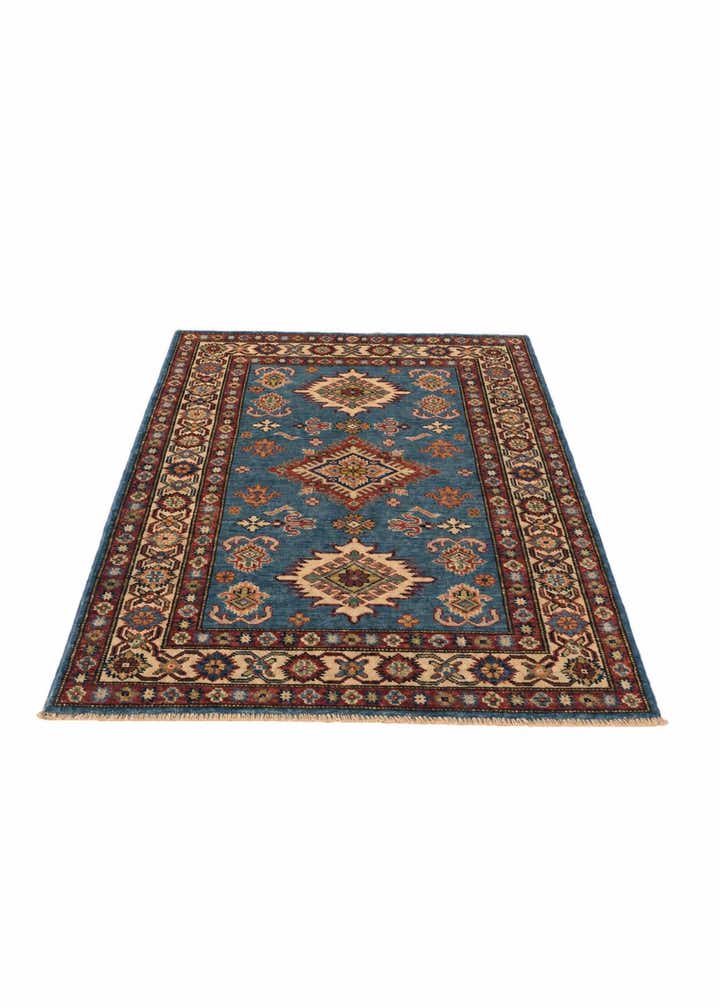 2' 9 x 4' 2 Hand Knotted Kazak Rug