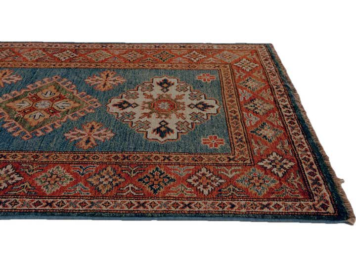 2' 7 x 4' 1 Hand Knotted Kazak Rug