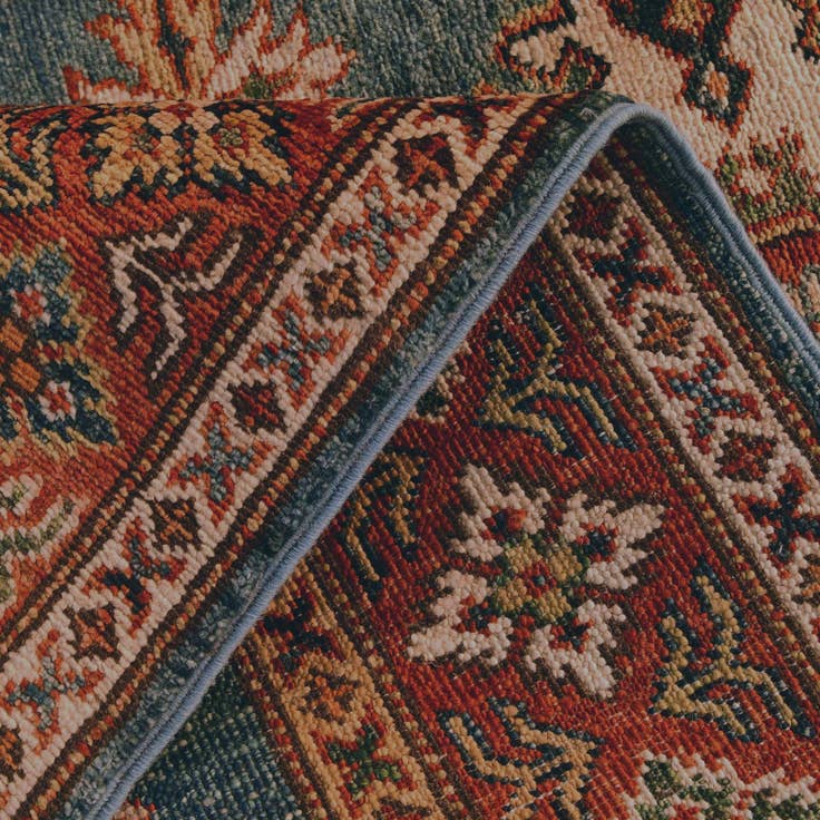 Detail image of 2' 7 x 4' 1 Hand Knotted Kazak Rug