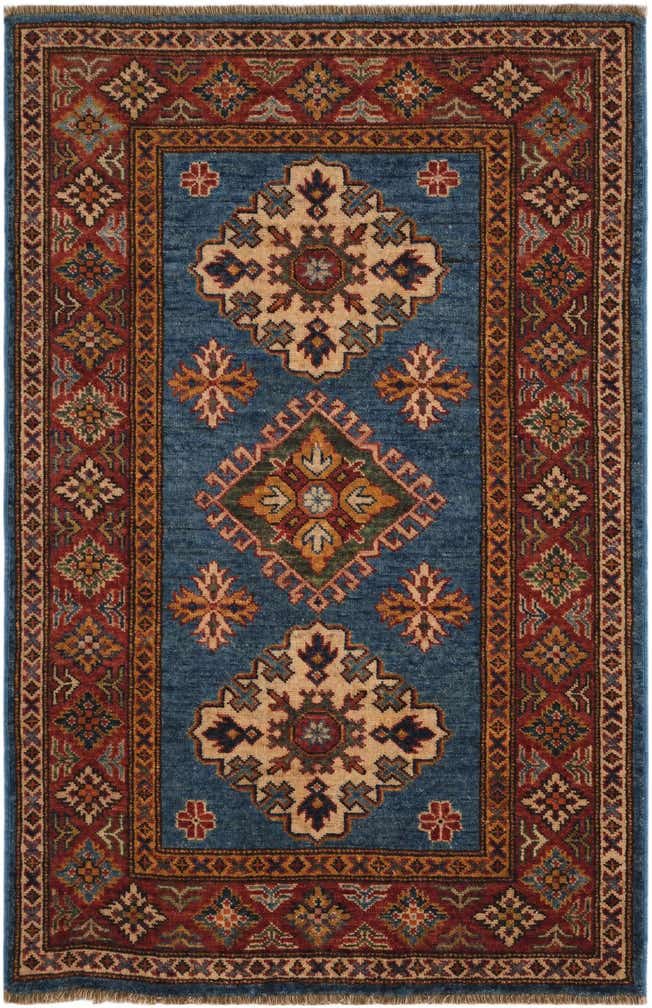 2' 7 x 4' 1 Hand Knotted Kazak Rug