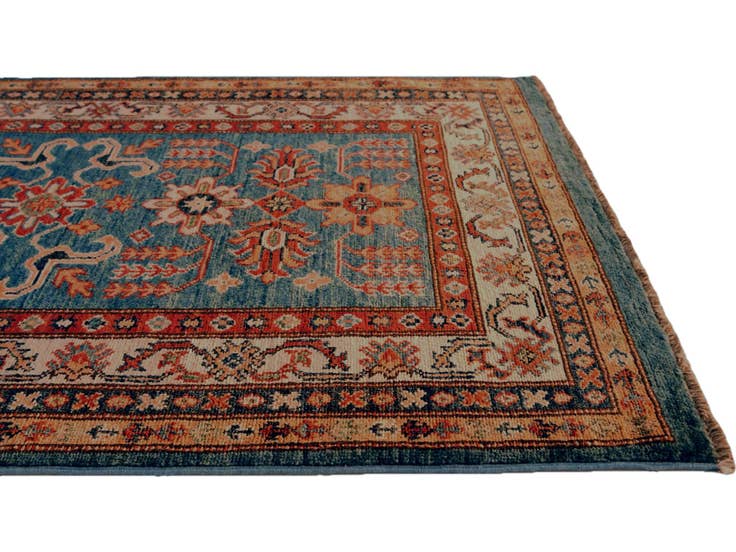 Detail image of 3' x 4' 4 Hand Knotted Kazak Rug