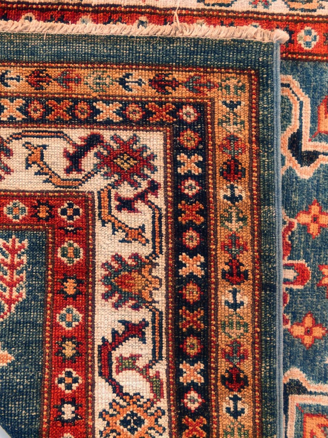 90cm x 130cm Hand Knotted Kazak Rug