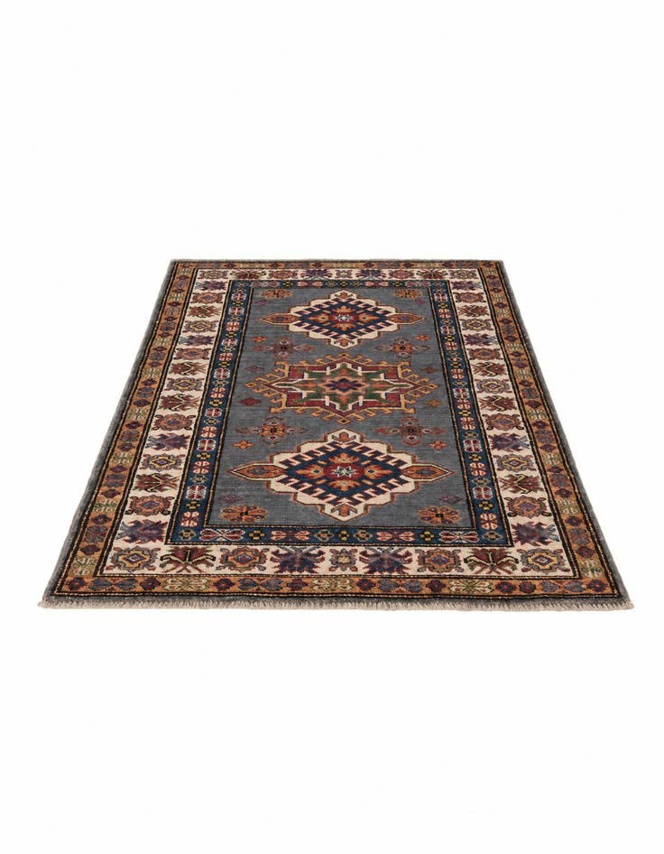Detail image of 2' 8 x 4' 2 Hand Knotted Kazak Rug