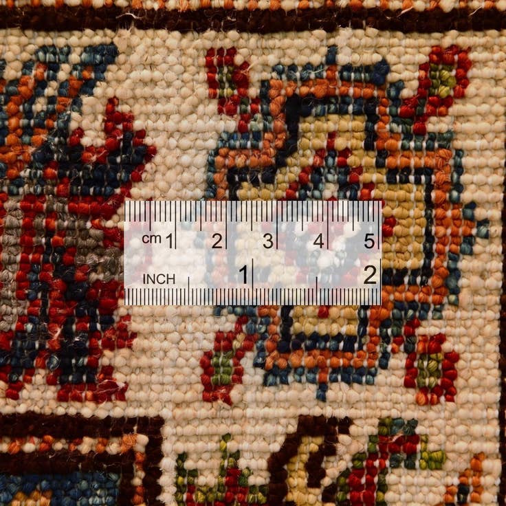 Detail image of 2' 8 x 4' 2 Hand Knotted Kazak Rug