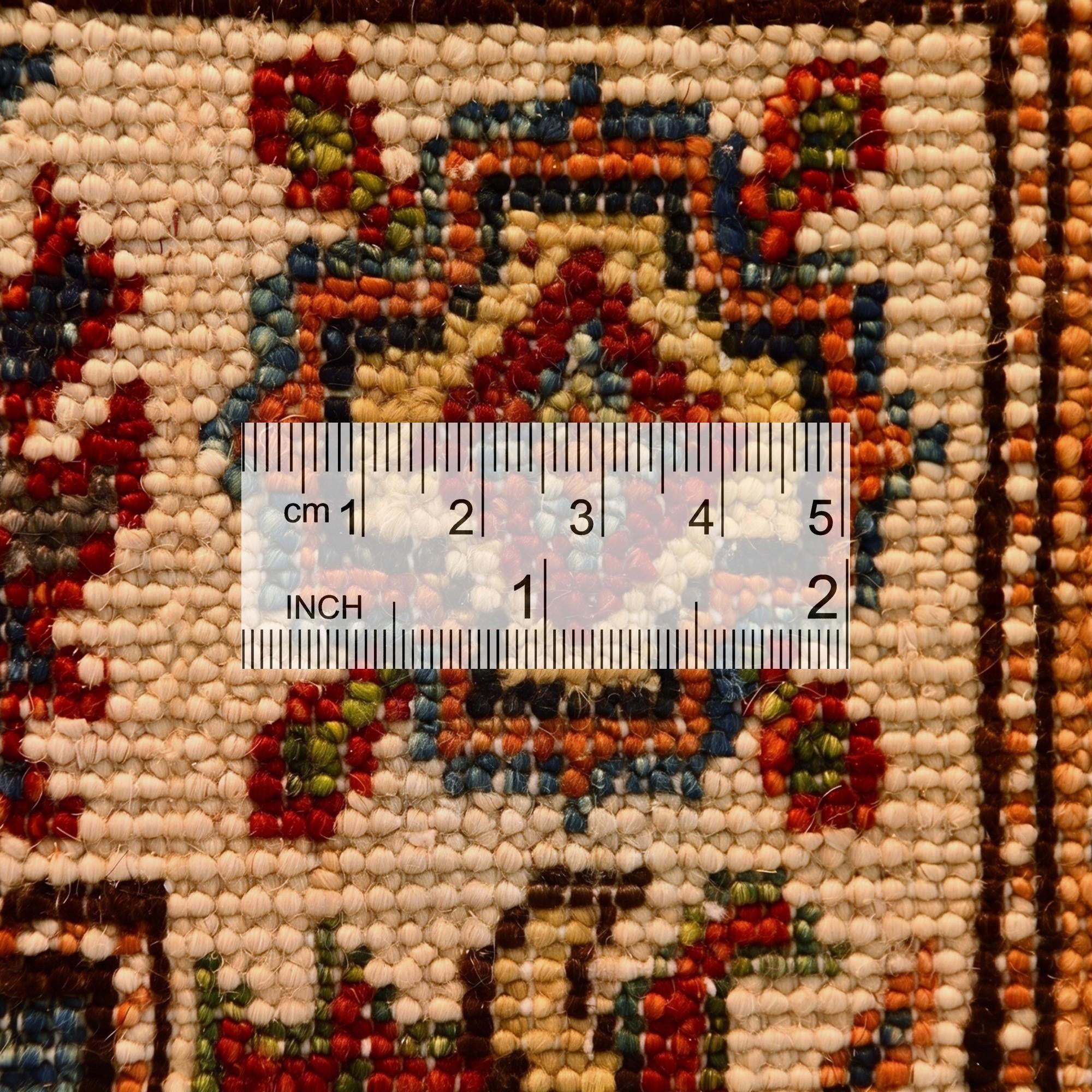 2' 7 x 4' 3 Hand Knotted Kazak Rug