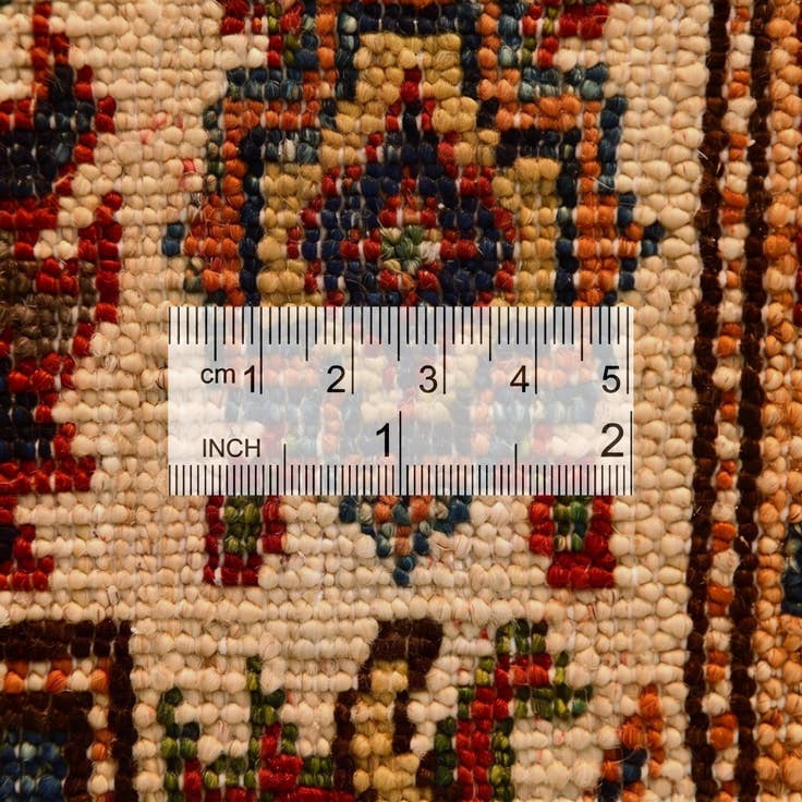 Detail image of 2' 8 x 4' 2 Hand Knotted Kazak Rug