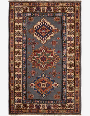 2' 8 x 4' 2 Hand Knotted Kazak Rug
