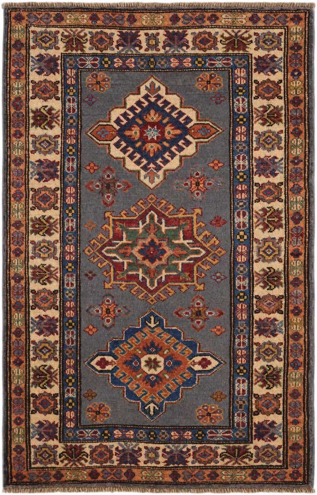 2' 8 x 4' 2 Hand Knotted Kazak Rug