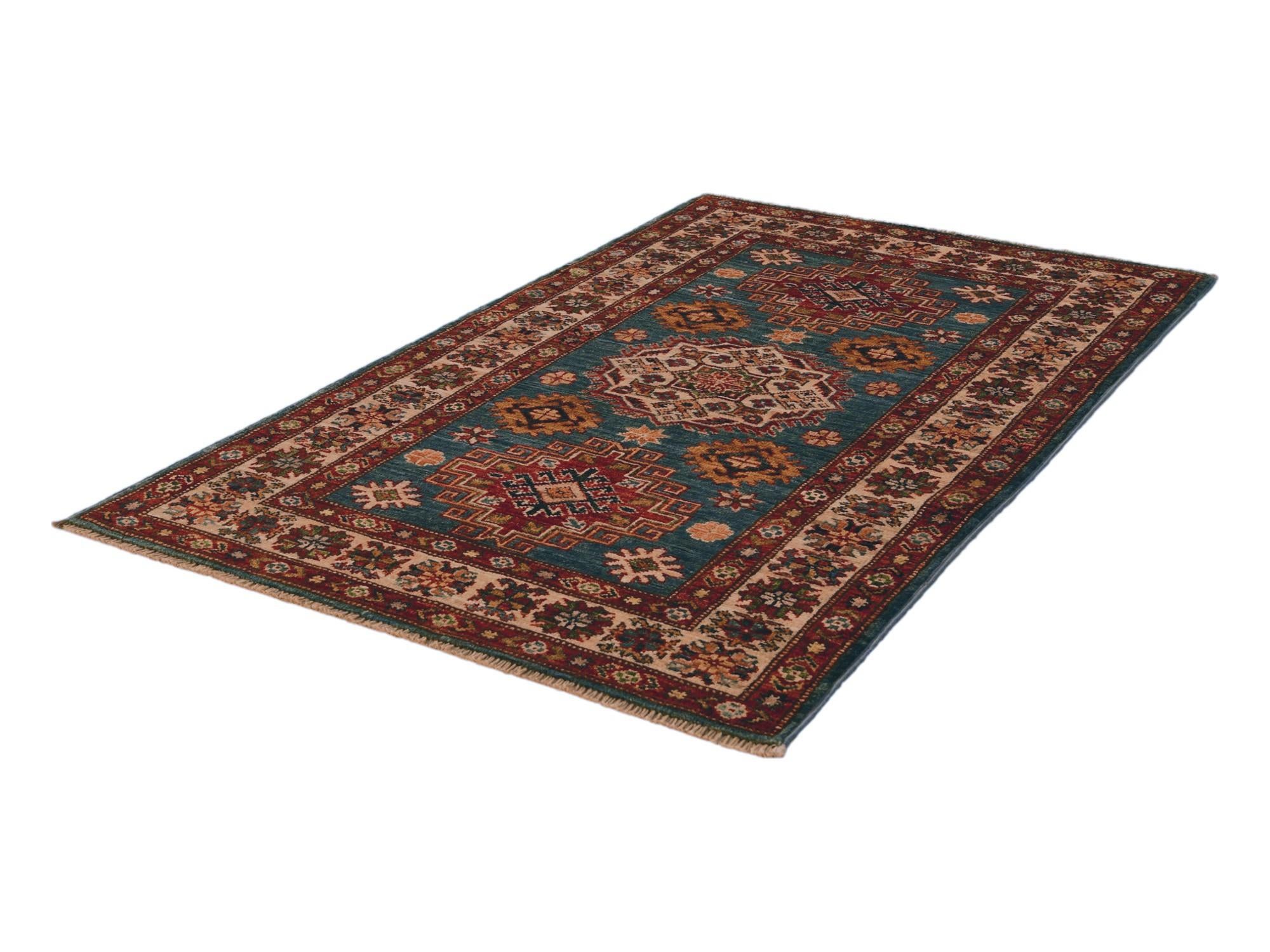 2' 7 x 4' 2 Hand Knotted Kazak Rug