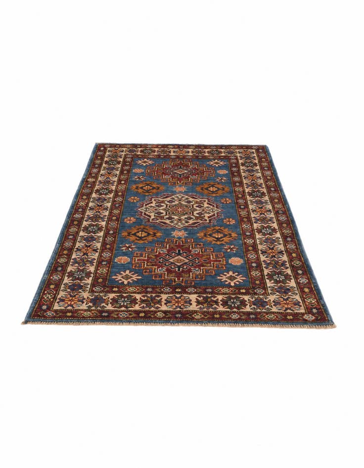 Detail image of 2' 7 x 4' 2 Hand Knotted Kazak Rug