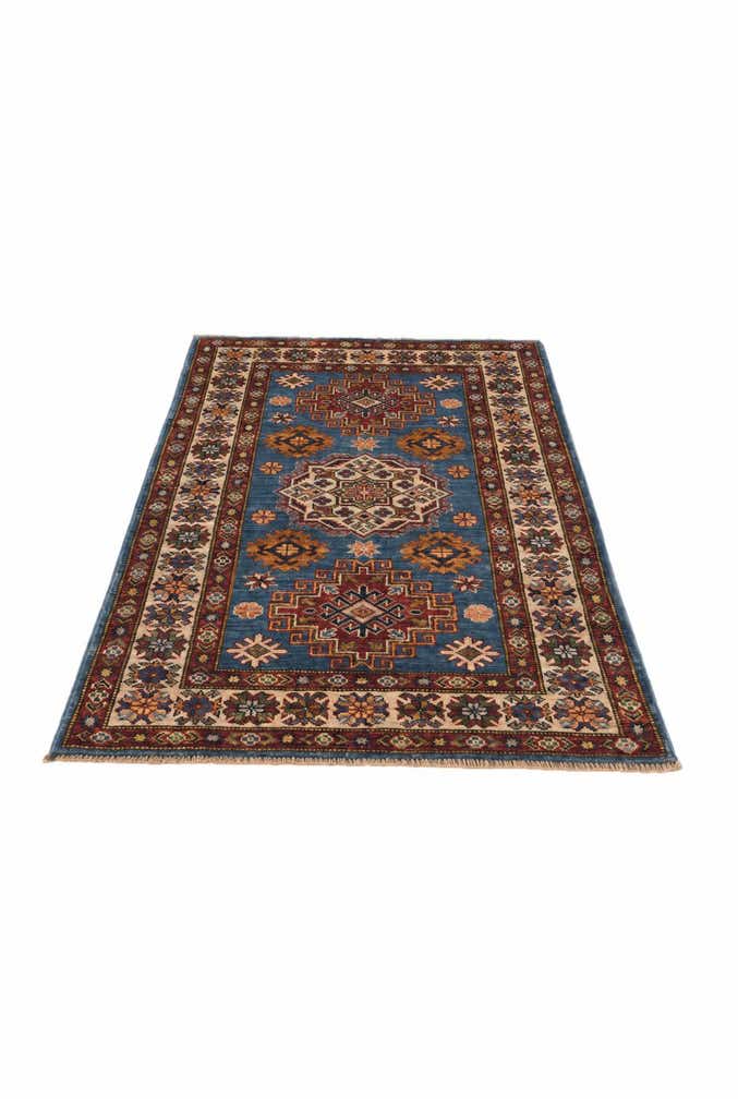 2' 7 x 4' 2 Hand Knotted Kazak Rug