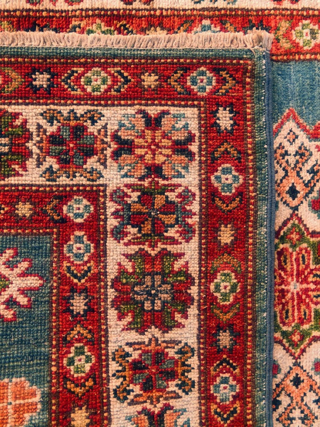 80cm x 125cm Hand Knotted Kazak Rug
