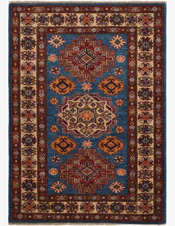 2' 10 x 3' 11 Hand Knotted Kazak Rug
