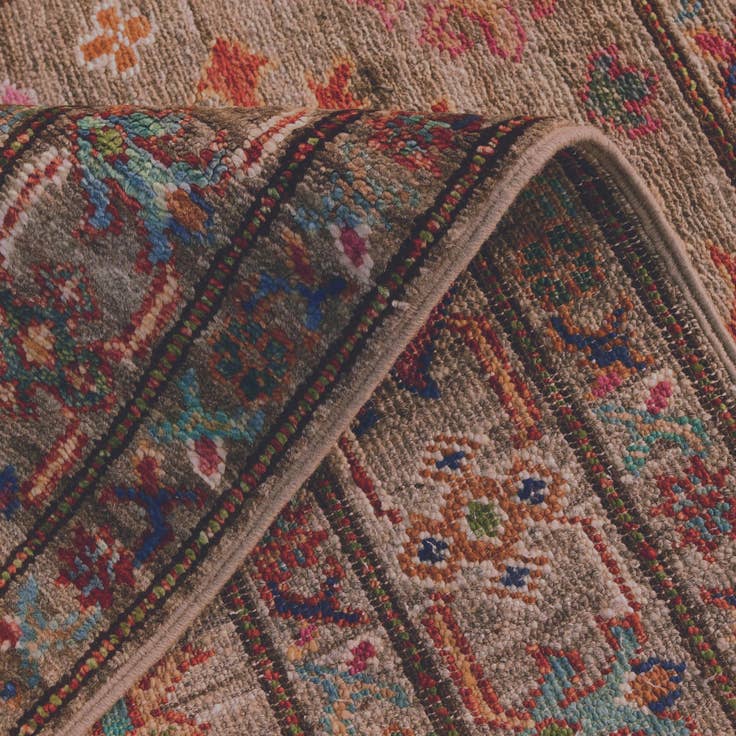 Detail image of 2' 11 x 4' 5 Hand Knotted Kazak Rug