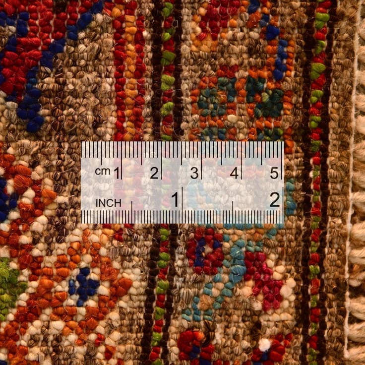 Detail image of 2' 11 x 4' 5 Hand Knotted Kazak Rug