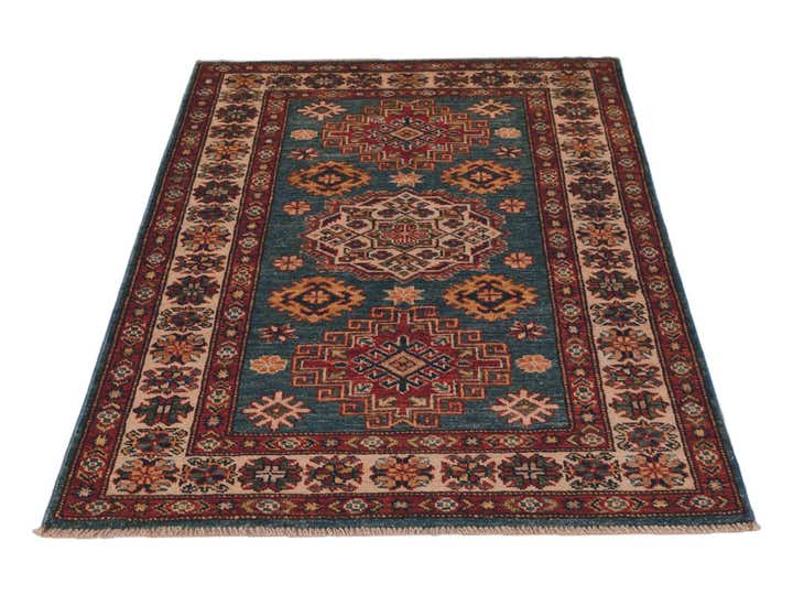 2' 9 x 4' 1 Hand Knotted Kazak Rug