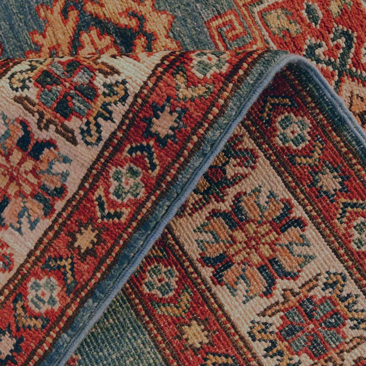 Detail image of 2' 9 x 4' 1 Hand Knotted Kazak Rug
