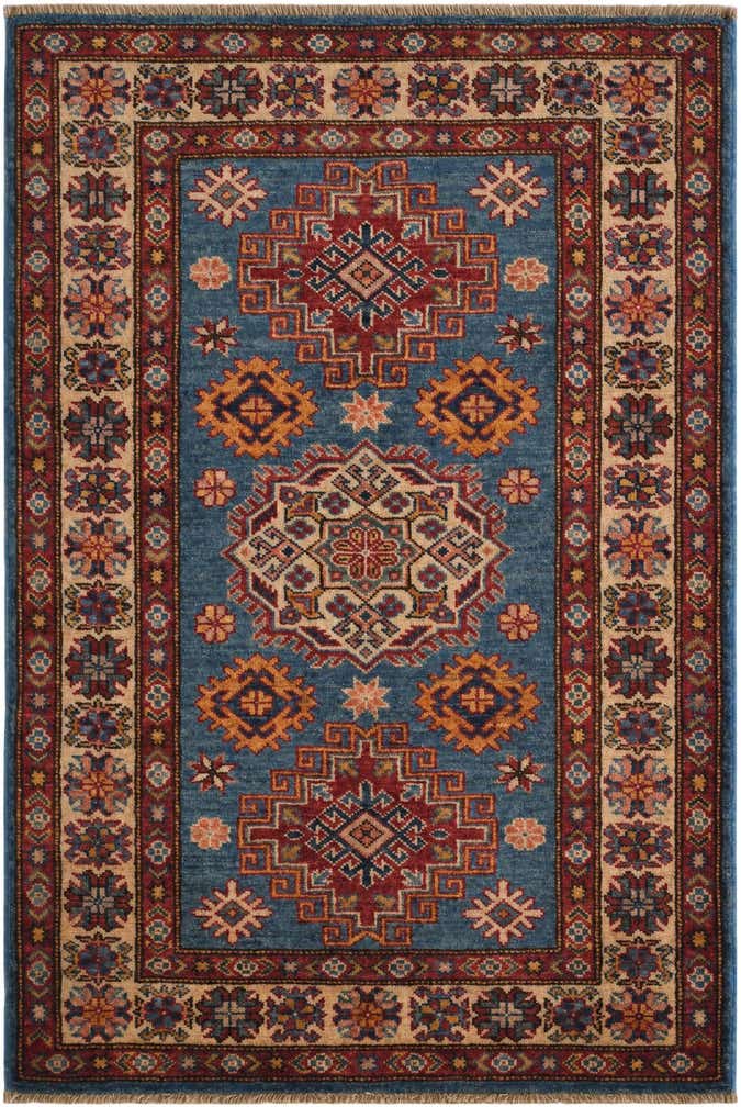 2' 9 x 4' 1 Hand Knotted Kazak Rug