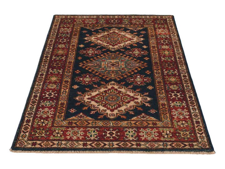 2' 10 x 4' 1 Hand Knotted Kazak Rug