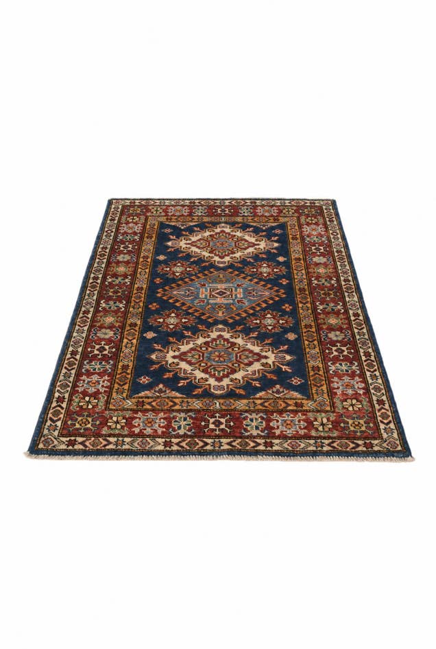 Detail image of 2' 10 x 4' 1 Hand Knotted Kazak Rug