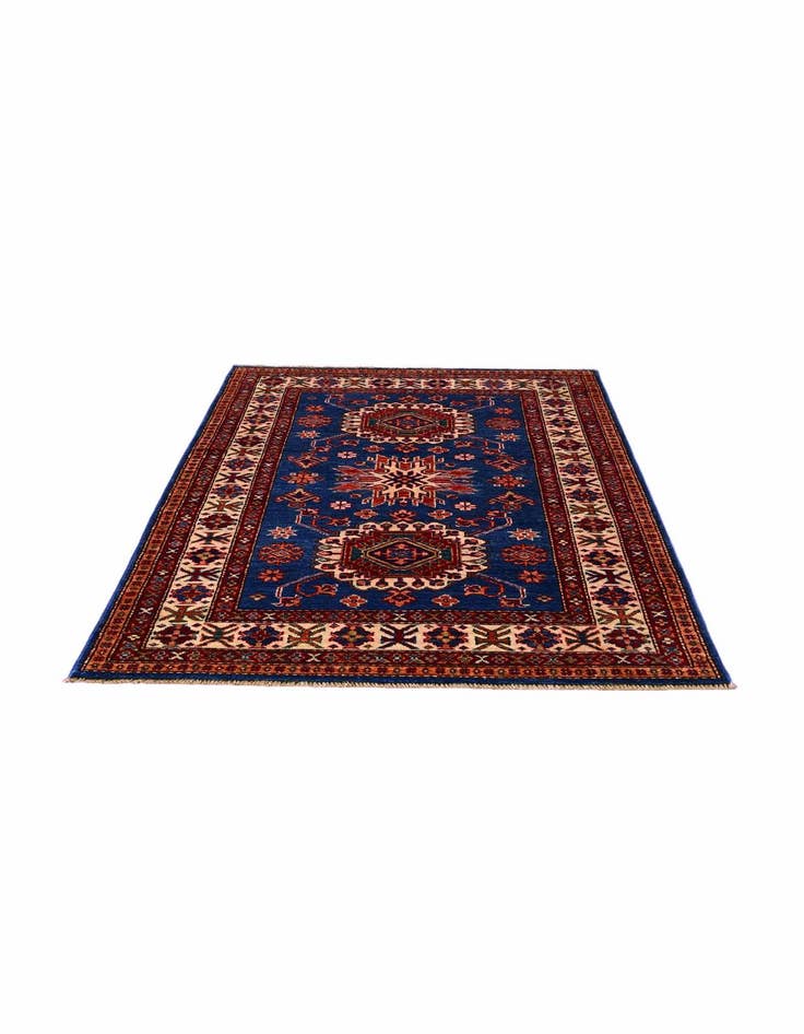 Detail image of 3' 3 x 5' 3 Hand Knotted Kazak Rug