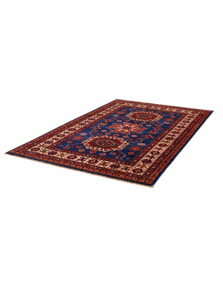 Detail image of 3' 3 x 5' 3 Hand Knotted Kazak Rug