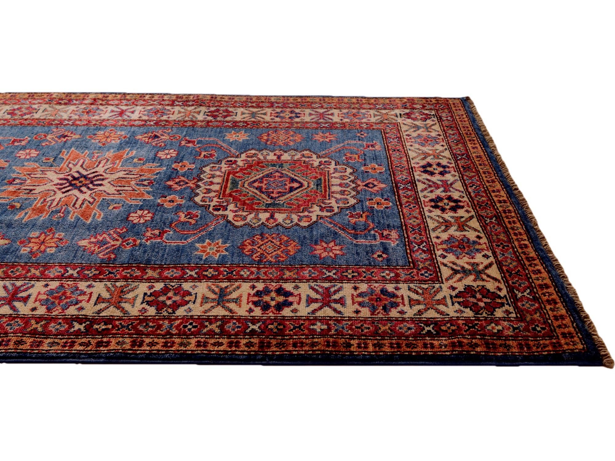 3' 3 x 5' 3 Hand Knotted Kazak Rug