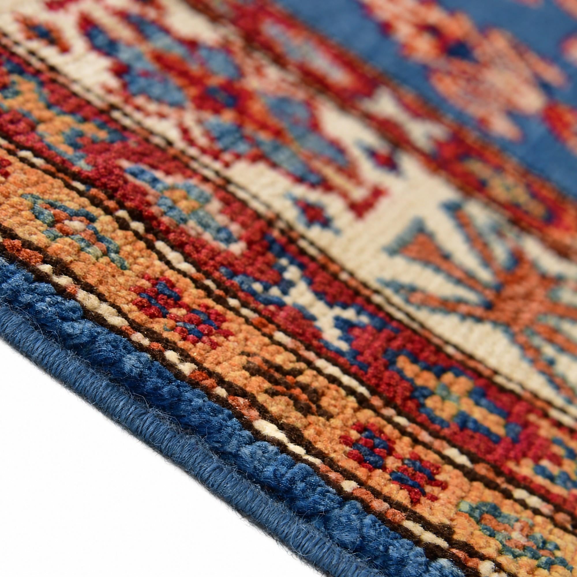 100cm x 160cm Hand Knotted Kazak Rug