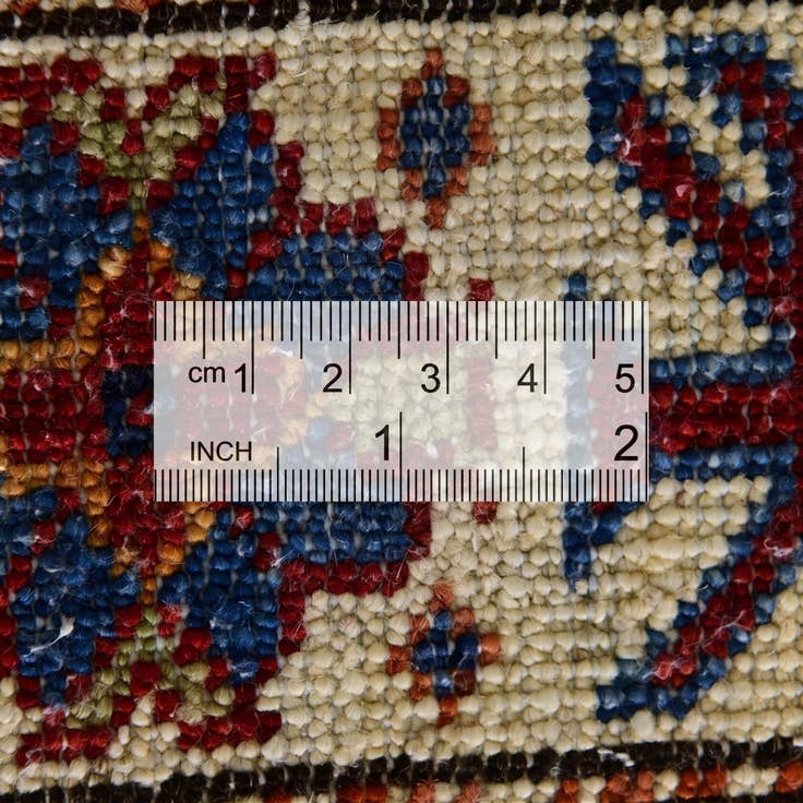Detail image of 3' 3 x 5' 3 Hand Knotted Kazak Rug