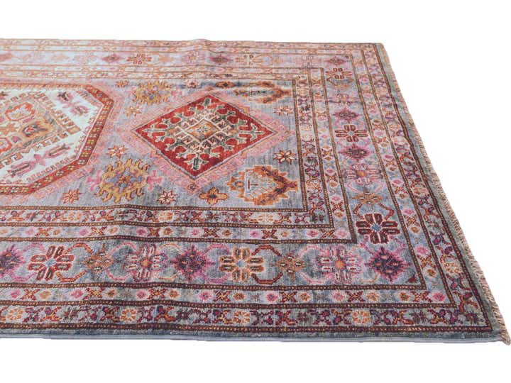 4' x 6' Hand Knotted Kazak Rug