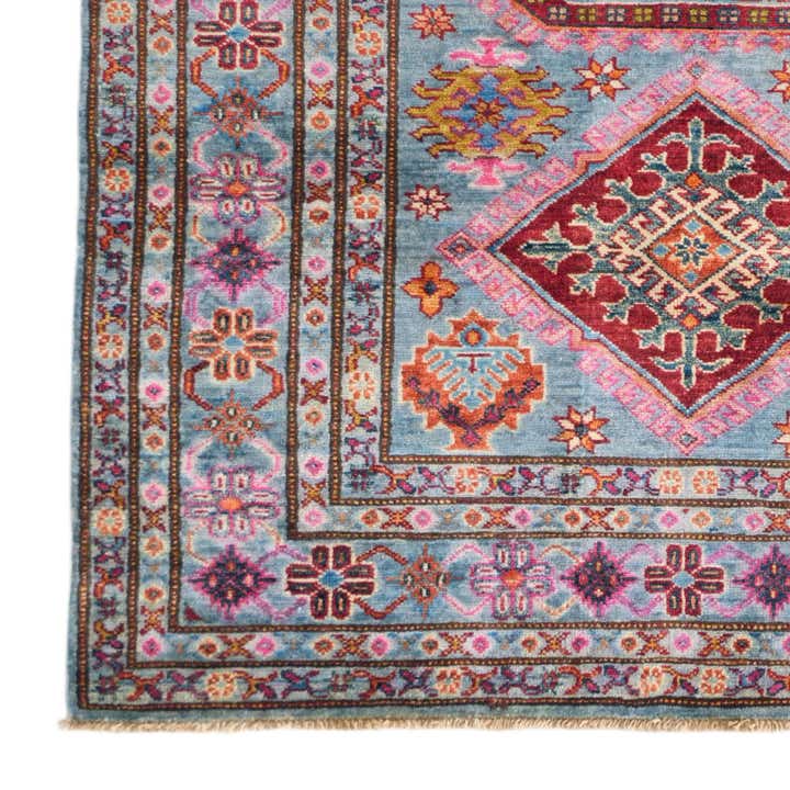 4' x 6' Hand Knotted Kazak Rug