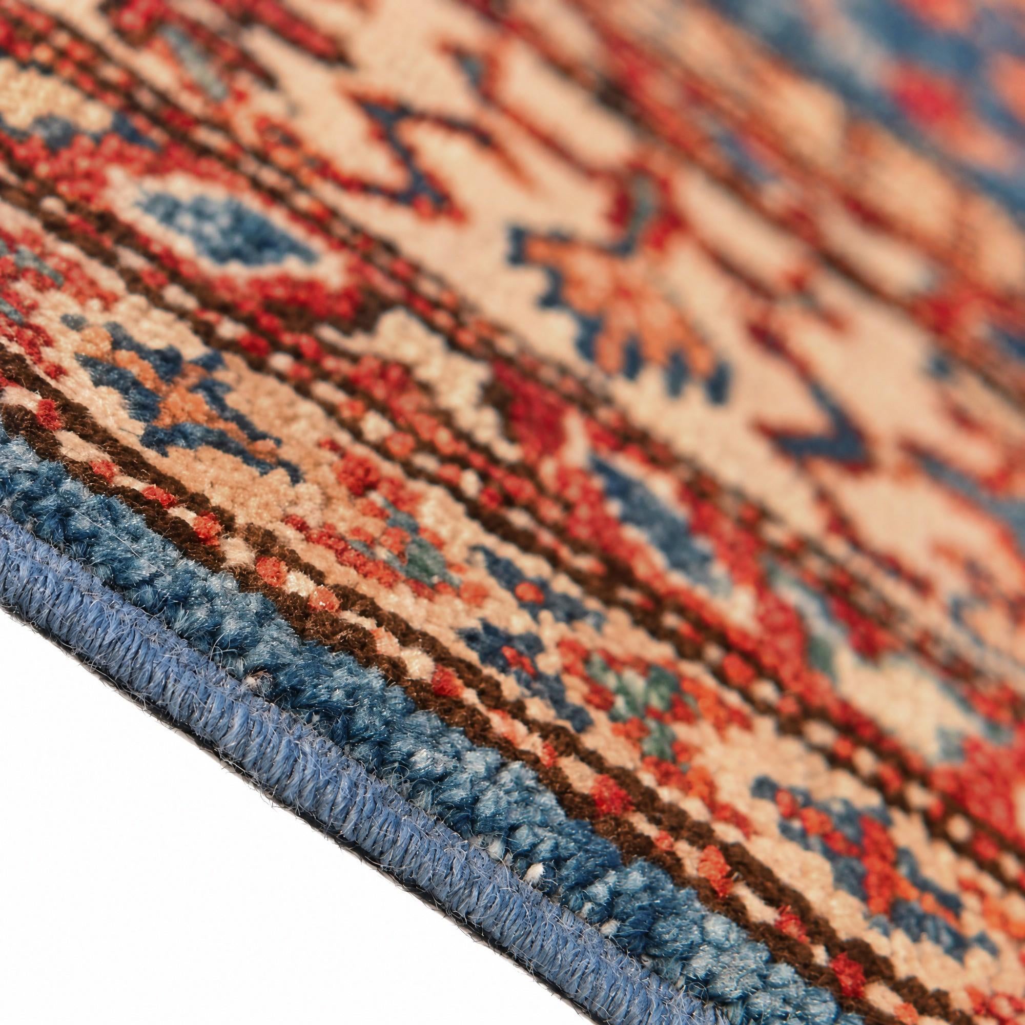4' 4 x 6' Hand Knotted Kazak Rug