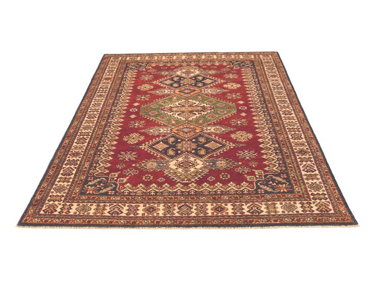 Detail image of 5' 2 x 7' 1 Hand Knotted Kazak Rug