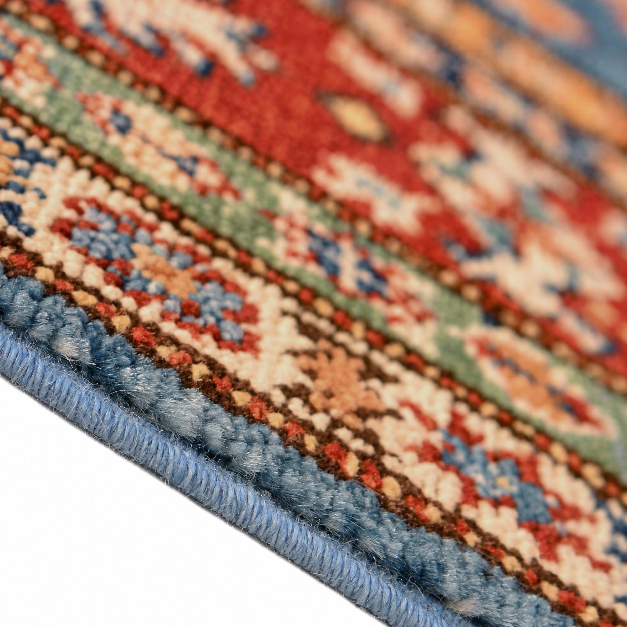 155cm x 220cm Hand Knotted Kazak Rug