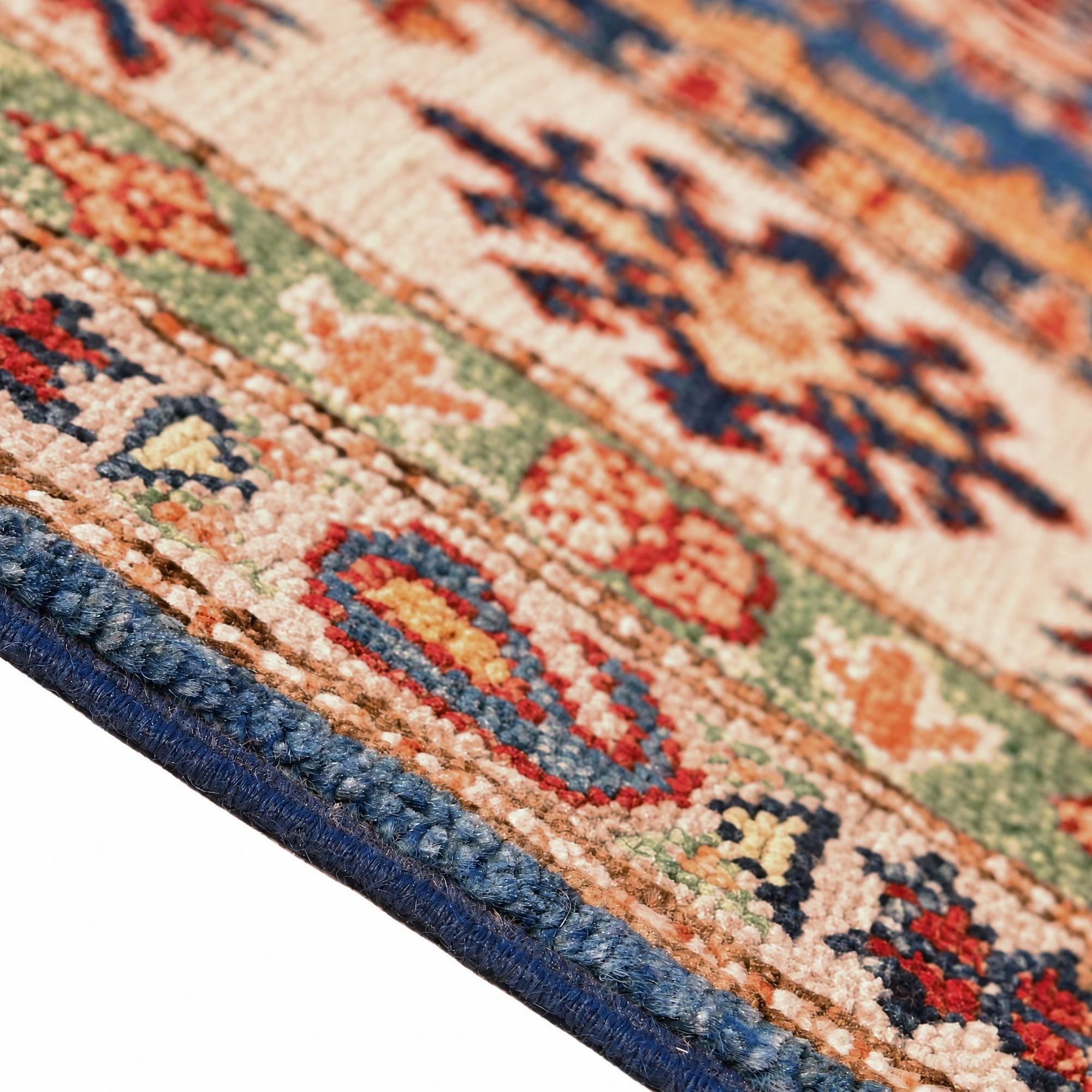 215cm x 295cm Hand Knotted Kazak Rug