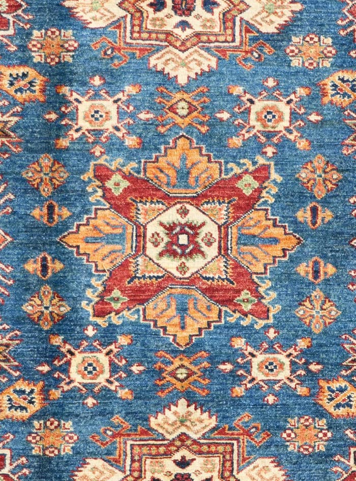 Detail image of 7' 1 x 9' 8 Hand Knotted Kazak Rug