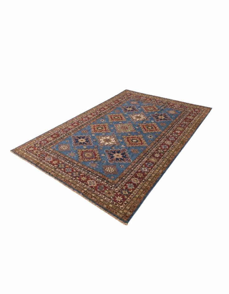 Detail image of 7' x 9' 11 Hand Knotted Kazak Rug