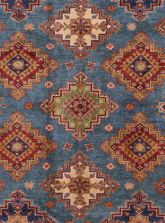 Detail image of 7' x 9' 11 Hand Knotted Kazak Rug