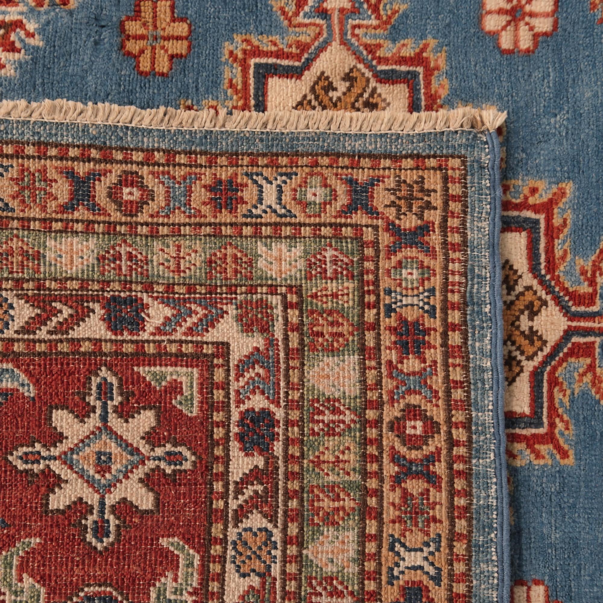 215cm x 305cm Hand Knotted Kazak Rug