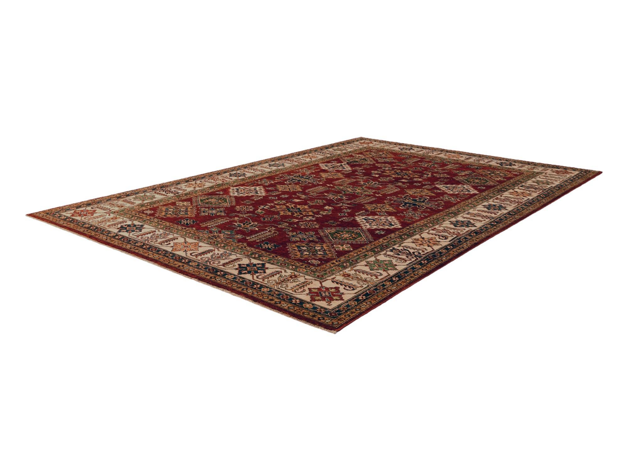 7' 3 x 10' 3 Hand Knotted Kazak Rug