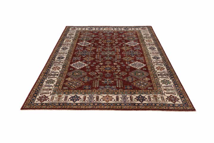 7' 3 x 10' 3 Hand Knotted Kazak Rug